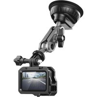 Vehicle Window Windshield Camera Mount 360 Adjustable Car Suction Cup Mount Holder 1/4 Inch for GoPro Insta360 DJI Action Camera
