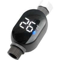 Bathroom Thermometer LED Display 0โ~99โ Water Temperature Meter Shower Head Thermometer Accurate Digital Measurement Tool