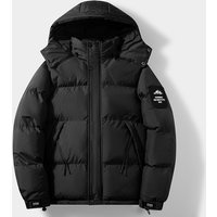 Winter Outdoor Sports Leisure Windproof Breathable Warm Cotton Clothing Comfortable Fashionable Trendy Men's Hooded Jacket