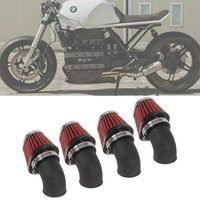for BMW K100 K100RT Cafe Racer Motorcycle Air Intake Manifold Air Cleaner Intake Rubber Air filter Kit