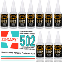 502 Strong Fast-Drying Cyanoacrylate Glue Is Suitable for DIY Repairs on Metal, Wood, Plastic, and Ceramics 1-25Pcs-20G