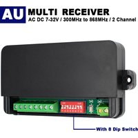 433MHz-868.8MHz Garage Door Receiver Controller Gate Opener For ATA PTX5 PTX5V1 PTX5V2 Merlin+HERCULIFT Superlift