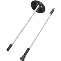 2-in-1 Golf Green Flag Pole Standard Practice Field Flag Pole Combination Golf Outdoors Sports Equipment