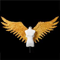 Angel Wings, Gold and Silver Feathers Big Wings, Angel and Devil Wings, Model Stage Performance Props