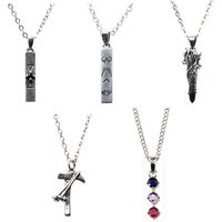 Spell BattleNecklace Ryomen Sukuna Itadori Yuji Cosplay Unisex Pendant Choker Jewelry Accessories Halloween Gift