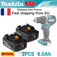 Batterie Makita 18V BL1820B 5Ah 6Ah 100% originale, batterie lithium-ion rechargeable pour outils électriques Makita 18V, remplacement de la batterieSuitable for Makita tool battery replacement