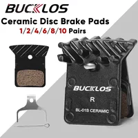 BUCKLOS vélo plaquettes de frein à disque hydrauliques en céramique vtt plaquette de frein pour Shimano L05A K04S K05S route montagne plaquettes de frein de vélo