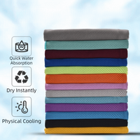 New Breathable Cooling Towel Quick Drying Lightweight Microfiber Towels Ultra Soft Sunstroke Prevention Bath Beach Towel Summer