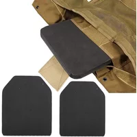 2pcs Plates Outdoor Tactical Vest Inner Liner Foam Shock Board Tactical Vests EVA Pad Resistant Dummy Ballistic Plate Gear