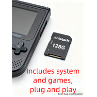 Analogue Pocket Plug & Play Game Card (128GB) - Preloaded OS 2.5, 10,000+ Games for GBA/GB/GBC/SNES/NES/Genesis