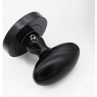 Super Beautiful Egg-Shaped Oval Door Handle Without Lock Body Zinc Alloy 4 Colors Home Hardware