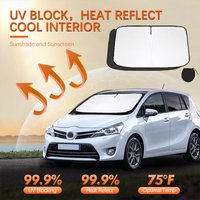 For Toyota Verso Car Sun Viso Front Window Windshield Sunshade Heat Insulation Summer Sun UV Protection Auto Accessories
