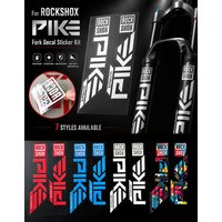 AliExpress NONE For 2024 RockShox Pike Ultimate UV Transparent Bicycle Bikes Sticker MTB Mountain Bike Front Fork Vinyl Decor Accessories Decal