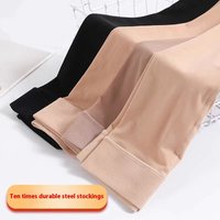 Steel Stockings Women's Spring and Fall Anti-Hooking Stockings Summer Thin Silicone Pantyhose Bare Legs God Horse Oil Stockings