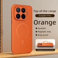 For Xiaomi Mi 17T Pro Case Luxury PU Leather Skin Magnetic MagSafe Protective Back Cover Case For Xiaomi Mi 17T 17TPro Shell