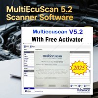 2026 latest version Multiecuscan 5.2 for Fiat Software Multiecuscan V5.2 for Fiat/Chrysler/Dodge/Jeep/Suzuki Scanner Software