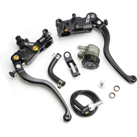 AliExpress Fireyouracing 19RCS Racing Moto Bike Brake Clutch Lever, Right Master Cylinder 19mm Piston, Left Perch Line Cable Clutch Universal 22mm Lever