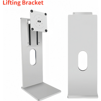 Suitable for 24-32 inch monitor bracket CNC aluminum alloy monitor arm 4-7KGAluminum monitor stand bracket lift rotating bracket