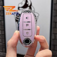 3/4/5 Buttons Car Key Cover Case Fob for Nissan Qashqai J11 Juke Micra Note Leaf Murano Z50 Serena C26 Shell Fob Holder