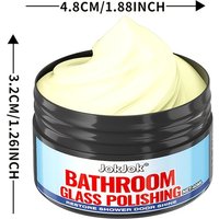Bathroom Glass Renewal Kit - Restorer for Hard Water Dirt on Shower Doors, Tiles, And - Efficient Solution for Bathrooms And Rvs