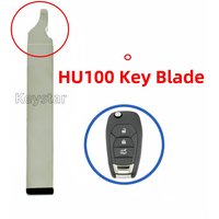 10pcs/lot #126 Original Metal Car Flip Key Blade HU100 Uncut Blank for Chevrolet Cruze SONIC SPARK TRAX Covetz Folding Key