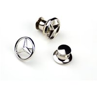 Fashion Suit Collar Pin Male Female Employee Tag Brooch Decal For Mercedes Benz AMG A B C E S Class GLC GLK GLE GL Interior