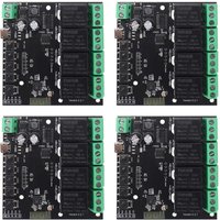FULL-4X 4CH Tuya Switch Wifi Switch Module Wireless Relay Smart Life APP Remote Control Smart Timer For Smart Home Switch