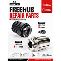 AliExpress NOVATEC Novatec D042SB D792SB D412SB Freehub Body HG 8-11S MS 12S Micro Spline Bicycle Hub Cassette Repair Upgrade Replacement