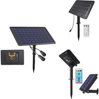 Solar Bateery Box Controllers With Remote Control 1200MAH 2400MAH 7200MAH 5V 24V USB Charging 13W 2-output for LED Light Strip