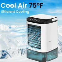 5th Gen Ultimate Mini Spray Cooling Fan | Portable Mobile Air Cooler for Dorm & Office