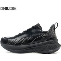 ONEMIX 2025 Winter Training Running Shoes for Men Sport Shoes Leather Warm Wear-resistant Female Jogging Shoes Walking Sneakers