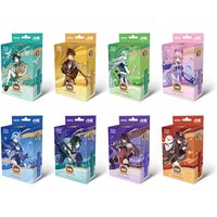 Official genuine Genshin Impact Genius Invokation TCG Cards SHININGSOUL Prebuilt Deck Set 8 Types children Collect gifts toy