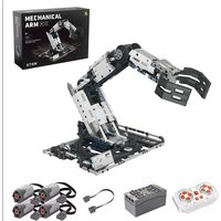 Original Multi-Axis Robotic Arm Building Blocks, Programmable via Smartphone, Remote Control, for Interactive STEM Learning