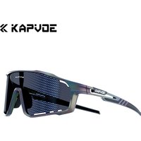 KAPVOE New Technology Nano Lenses Cycling glasses Outdoor Sports Sunglasses Bike Eyewear Men women MTB Bicycle UV400 Goggles