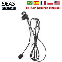 EJEAS FBIM Handsfree Referee Headset Earphone 3.5mm Audio Plug Interface for V6 PRO V4 PLUS