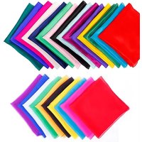 10pcs 30*30cm Change Color Silk Scarf Close Up Magic Trick Learning & Education Magic Silk For Magicians Prop Accessory Magia