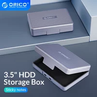 ORICO External Hard Drive 3.5 Inch HDD Case HDD Storage Box Multi-Disk Storage for 3.5 Hard Drive NAS Storage with Label Design