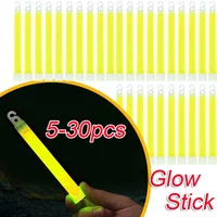 5-30pcs Military Survival Kit Glowing Stick Ultra Bright Emergency Light Sticks For Camping And Emergency Survival Earthquake