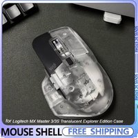 Translucent Mouse Shell 3D-Printed Resin Mouse Accessories for Logitech MX Master 3/3S Office Gaming Mouse