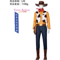 Woody Cosplay Costume Uniform Halloween Carnival Party Christmas Play Role Clothes Clothing