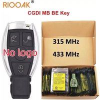 Original CGDI MB CG BE Key 315MHZ/433MHZ for Mercedes Benz Work with CGDI MB Programmer Support All FBS3 and Automatic Recovery