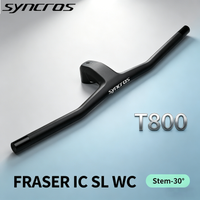 SYN FRASER IC SL WC For Sparks Frame -30° 740MM Full Carbon Fibre Integrated Cockpit MTB Handlebar Titanium Screw