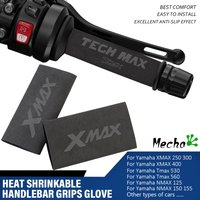 For YAMAHA XMAX X-MAX 300 250 400 Tmax T-max 560 NMAX N-MAX Motorcycle Nonslip Rubber Handlebar Heat Shrinkable Grip Cover