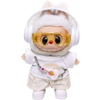 For Labubu Selects High-quality Doll Clothes, 15cm / 17cmPUPPY Casual Wear 6-piece Set, Labubu Universal Clothing