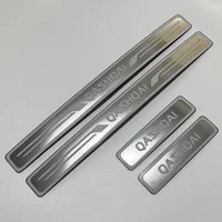 For Nissan Qashqai 2013-2016-2020-2022-2024 Door Sill Scuff Plate Cover Trim Threshold Pedal Styling Protect Car Accessories