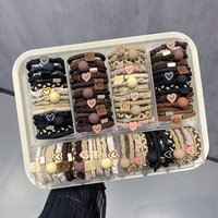 10-Piece Random Bohemian Style Hair Tie Set - Elastic Braided Bands for Women with a Charming Bracelet Design, Suitable for Fine and Thick Hair, Non-Damaging Hair Ties, Perfect for Ponytails and