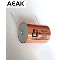 Free Shipping 2pcs/lot Tianji MKP Series Metallized polypropylene polar Audio Hi-Fi capacitor Line Ag-Cu ยฑ3%