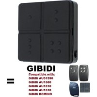 1-5PCS GIBIDI DOMINO Rolling Code Garage Remote Control 433MHz Opener AU01590 AU1600 AU1610 AU1680 AU1810