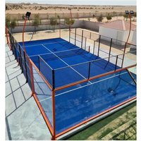 Padel Tennis Court Grip Padel Sport Floor Turf Panoramic Padel Court Structure (Inquiry Ship fee Before Order)