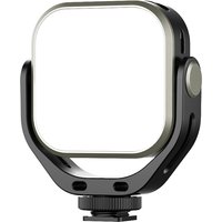 Ulanzi VL66RGB Bi-color RGB Fill Light Rotatable Video Light for Camera Smartphone Clip with Cold Shoe for Vlog Live Streaming
